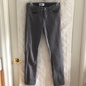 Paige grey skinny jeans